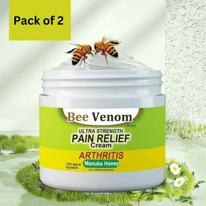 Bee Venom Joint and Bone Therapy Cream (Buy 1 Get 1 Free) -[⭐️⭐️⭐️⭐️⭐️ 1158 Reviews]