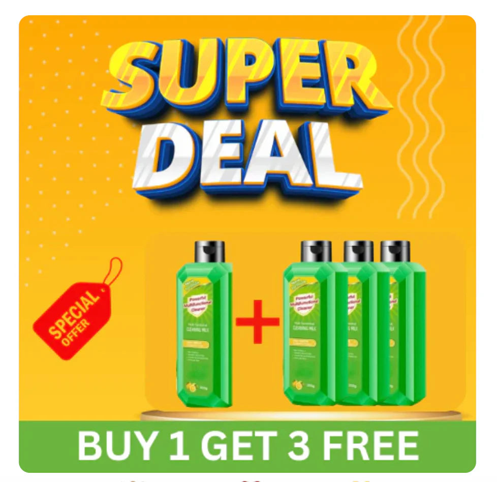 Powerful Multifunctional Cleaner | Buy 1 Get 3 Free - (PACK OF 4) [⭐️⭐️⭐️⭐️⭐️ 9954 Reviews]