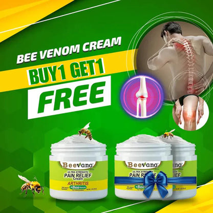 Bee Venom Joint and Bone Therapy Cream (Buy 1 Get 1 Free) -[⭐️⭐️⭐️⭐️⭐️ 1158 Reviews]